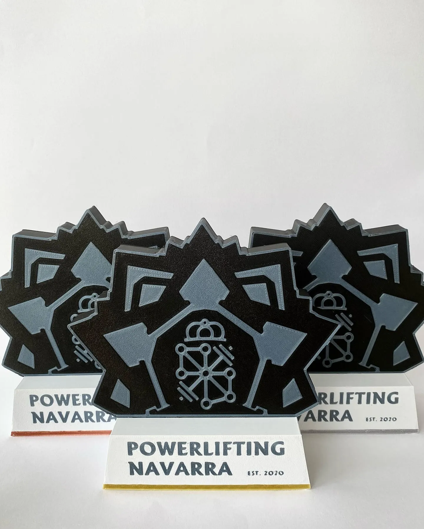 Trofeos 3d powerlifting personalizados