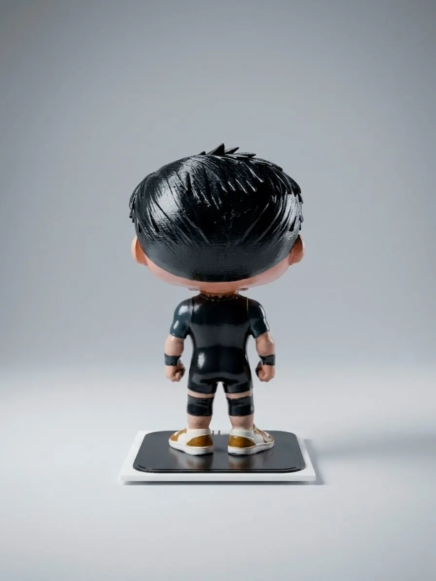 Funko pop personalizado negro